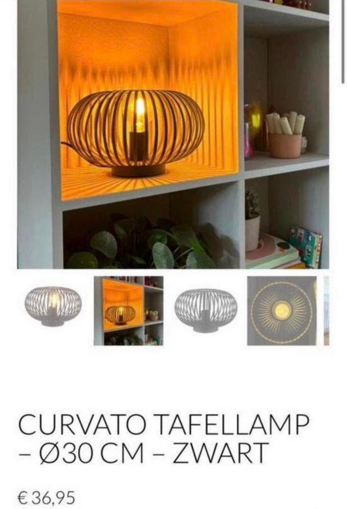 Tafellamp zwart, Huis en Inrichting, Lampen | Tafellampen, Ophalen of Verzenden, Zo goed als nieuw