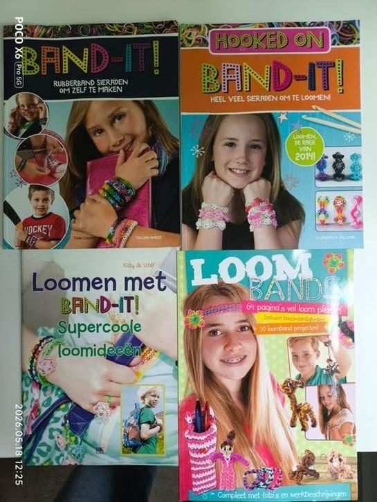 Loom Band Boeken: Band-it! & Loom Bands, Ophalen of Verzenden