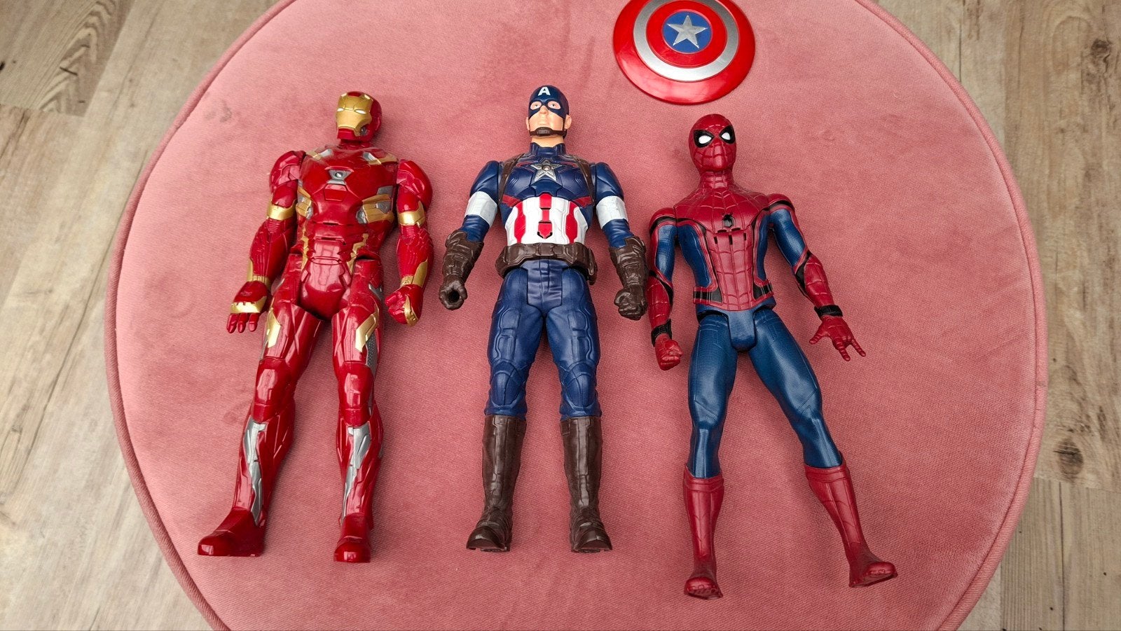 Marvel super helden Spiderman, Ironman en Captain America, Ophalen of Verzenden