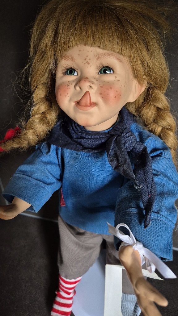 Porselein pop, Grössle-Schmidt , Ranunkel, 46 cm. S48, Tweedehands verkoop, Tweedehands verkoop, Gebruikt, Ophalen of Verzenden