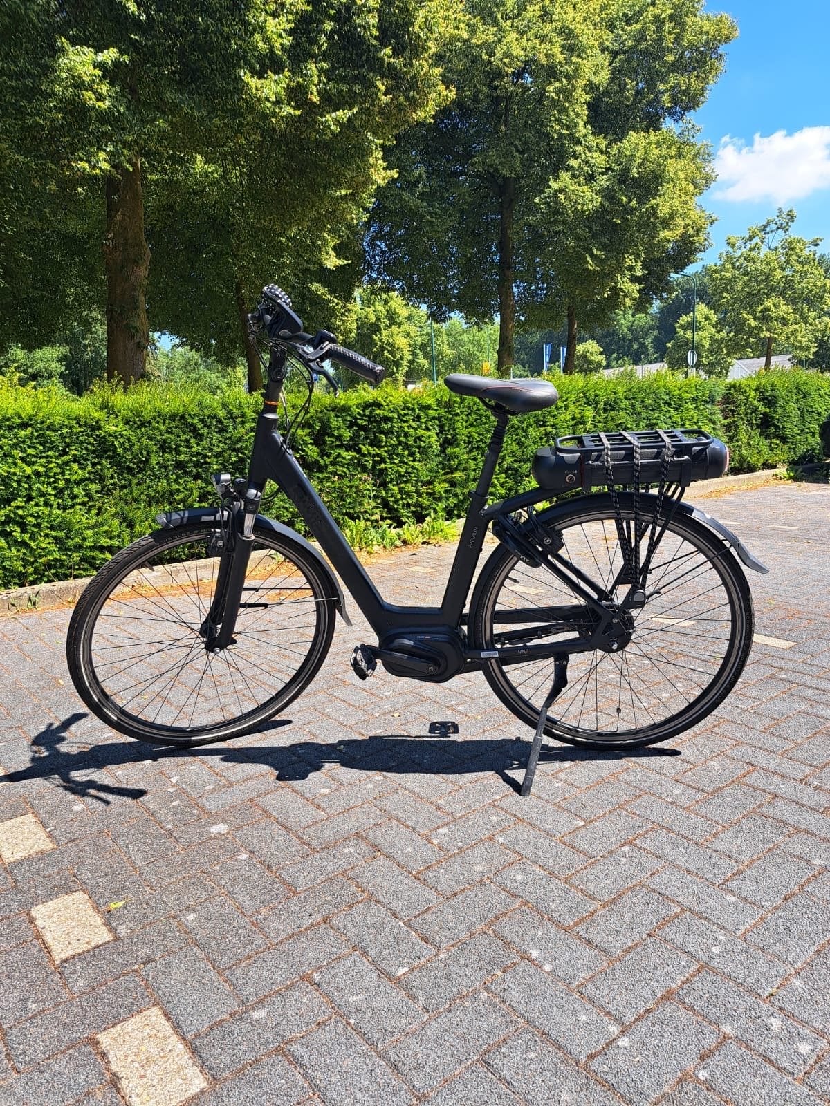 735whQwic Premium MN7 Elektrischefiets Maat M (49 cm) zwart, Fietsen en Brommers, Elektrische fietsen, Ophalen, Qwic, Gebruikt