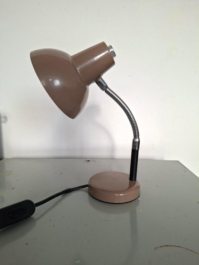 vintage Herda kleine bureaulamp jaren 60 design retro lamp, Ophalen of Verzenden