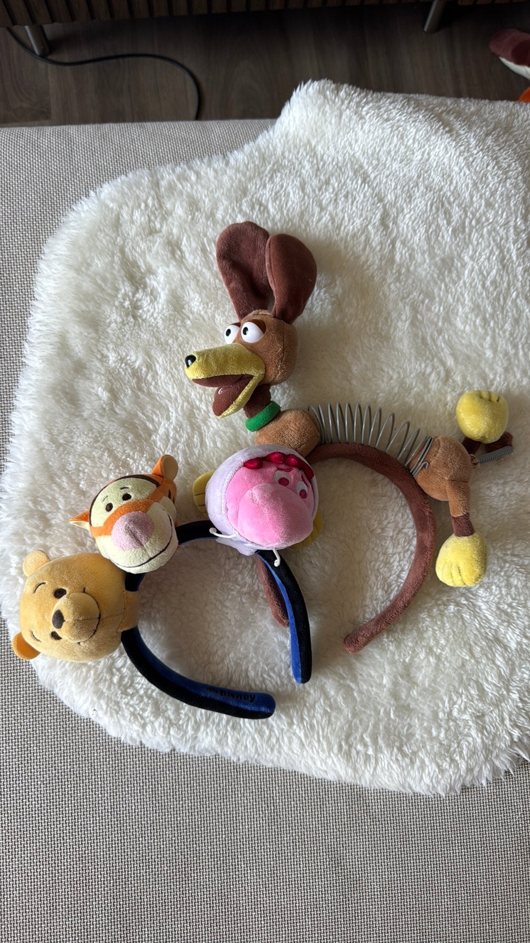Disney Haarbanden: Winnie de Poeh, Teigetje, Knorretje, Slin, Ophalen of Verzenden, Zo goed als nieuw