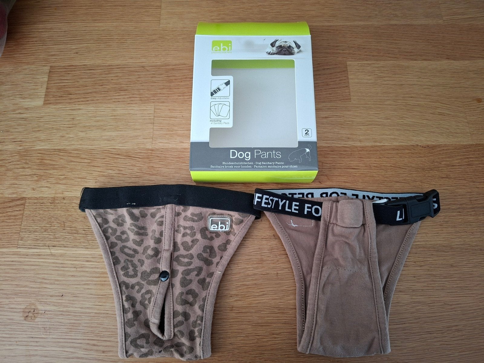 Zgan Ebi dogpants loopsheid broekjes maat M, Ophalen of Verzenden, Zo goed als nieuw
