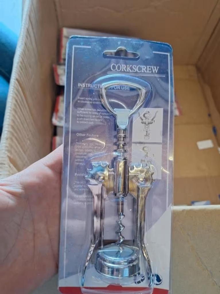 Kurkentrekker - Bier opener - Opener, Huis en Inrichting, Cave & Garden, Verzenden, Nieuw, Kouwe Hoek 1B, Waddinxveen