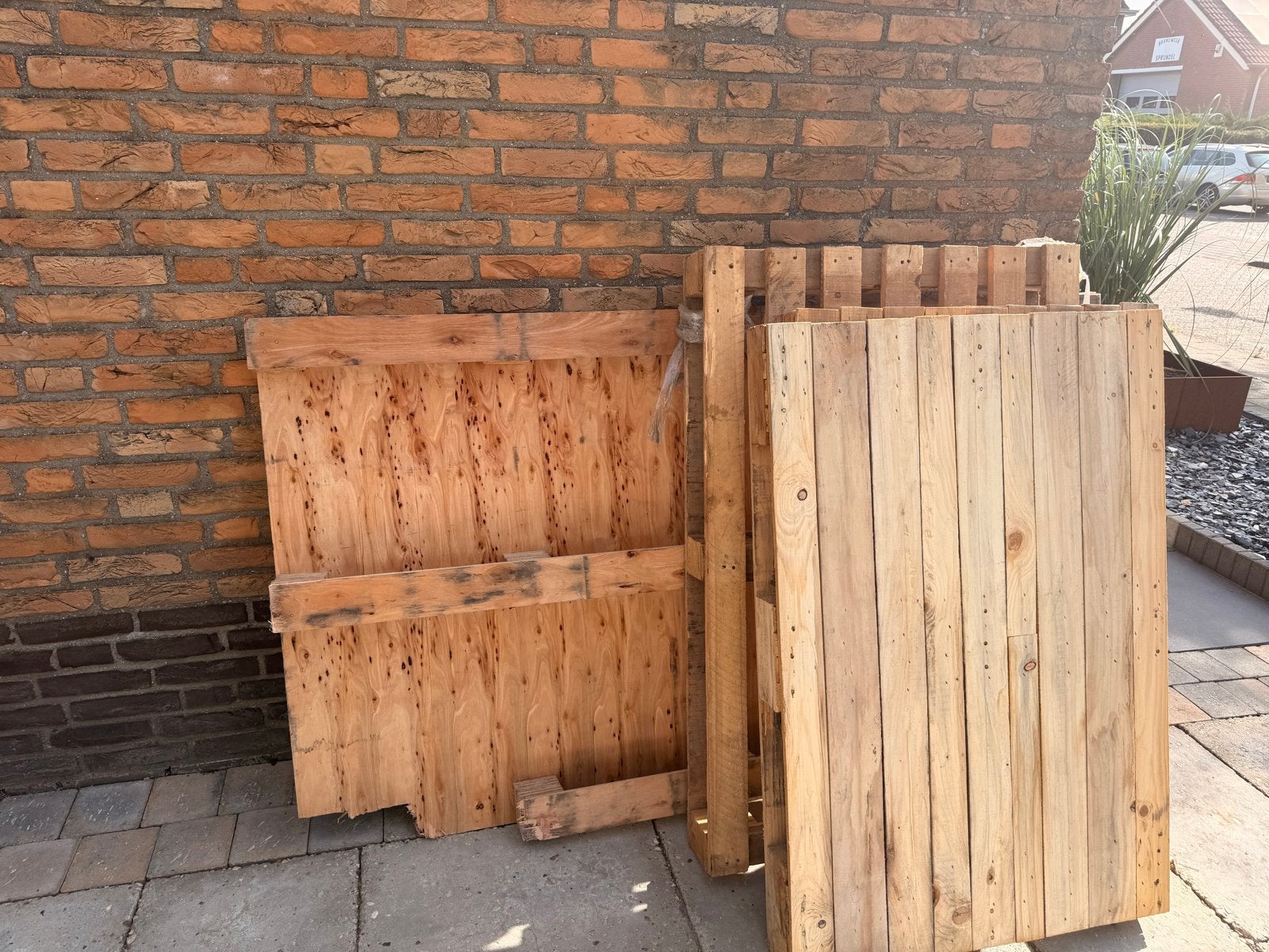Diverse houten pallets gratis af te halen/ brandhout, Ophalen, Gebruikt, Hout