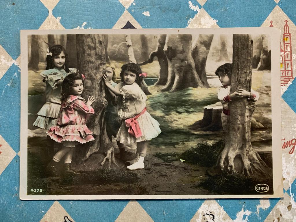 12-1-1911 Boompje verwisselen, Ophalen of Verzenden, Voor 1920, Gelopen, Kinderen