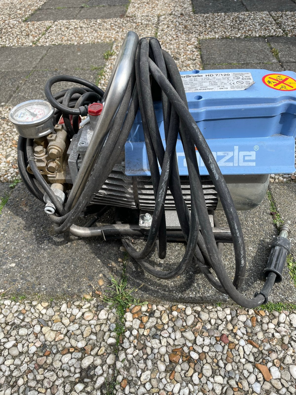 Kränzle HD 7/120 Hogedrukreiniger, Ophalen, Gebruikt, Elektrisch