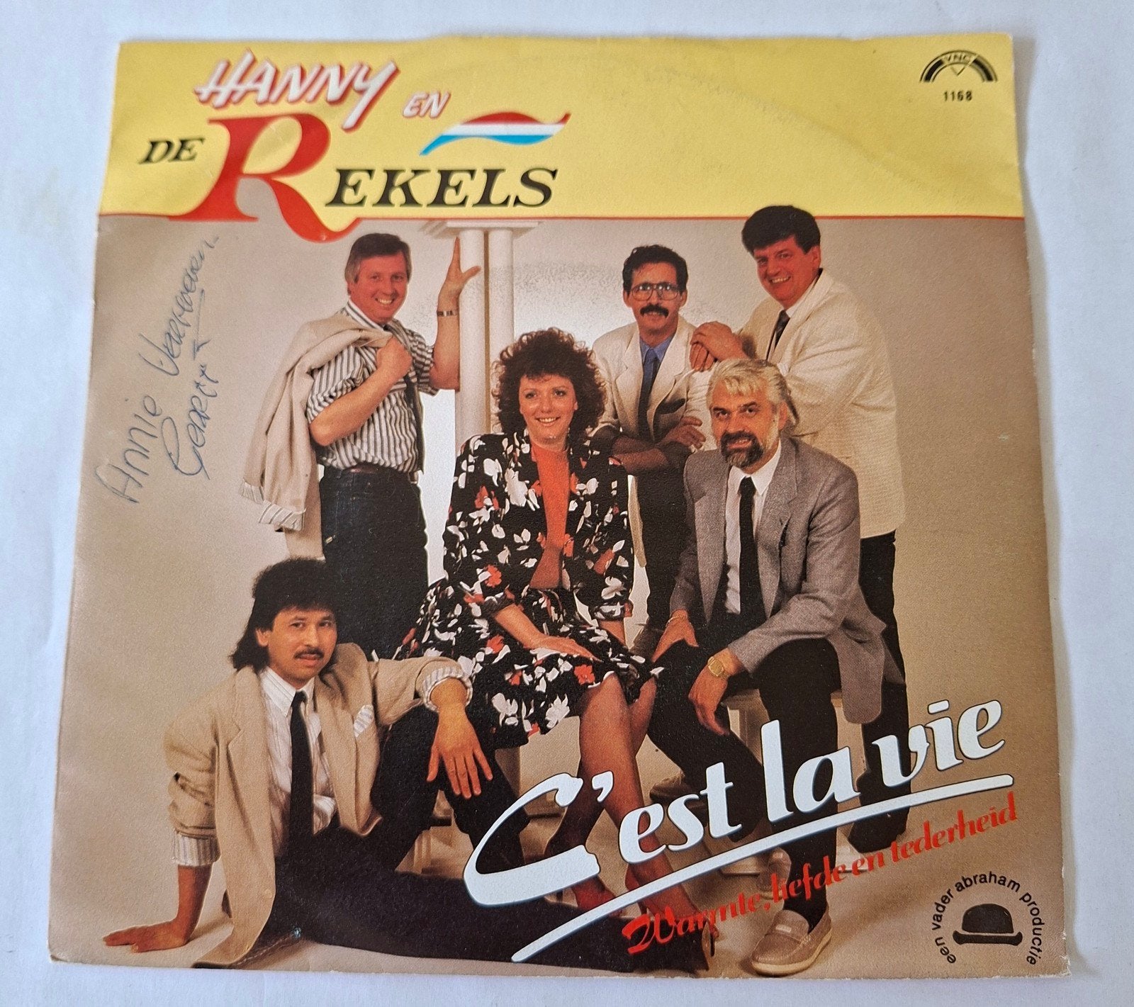 Hanny en de Rekels    C'est La Vie, Ophalen of Verzenden, Gebruikt, 7 inch, Levenslied of Smartlap