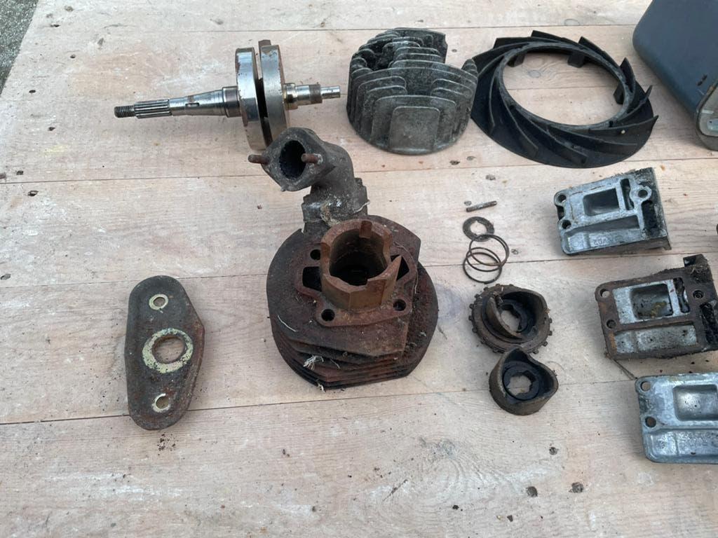 Onderdelen Vespa PK50 automatica en schakel, Ophalen of Verzenden, Gebruikt, Overige typen, Vespa
