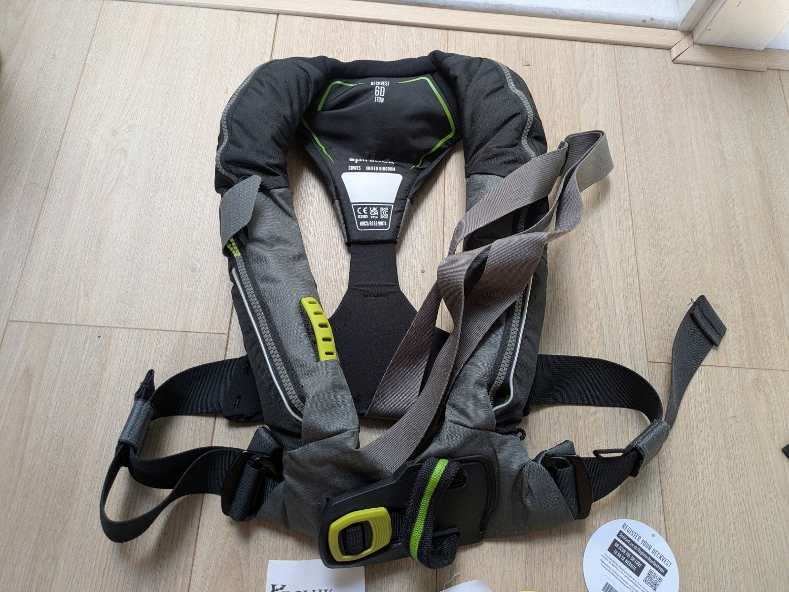 Spinlock Deckvest 6D reddingsvest 170N, Ophalen of Verzenden