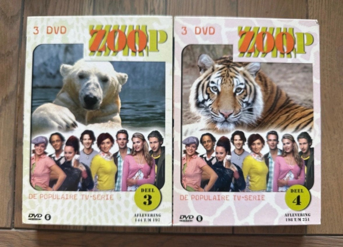 ZOOP DVD Box Deel 3 & 4, Gebruikt, Alle leeftijden, Nederlands, Overige genres