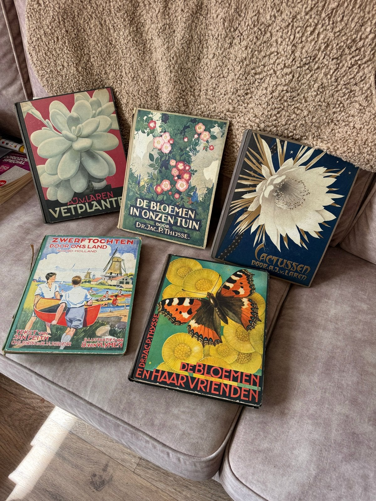 Complete Verkade boeken uit 1931, 1932 - Natuur & Reizen, Ophalen, Gelezen, Natuur algemeen