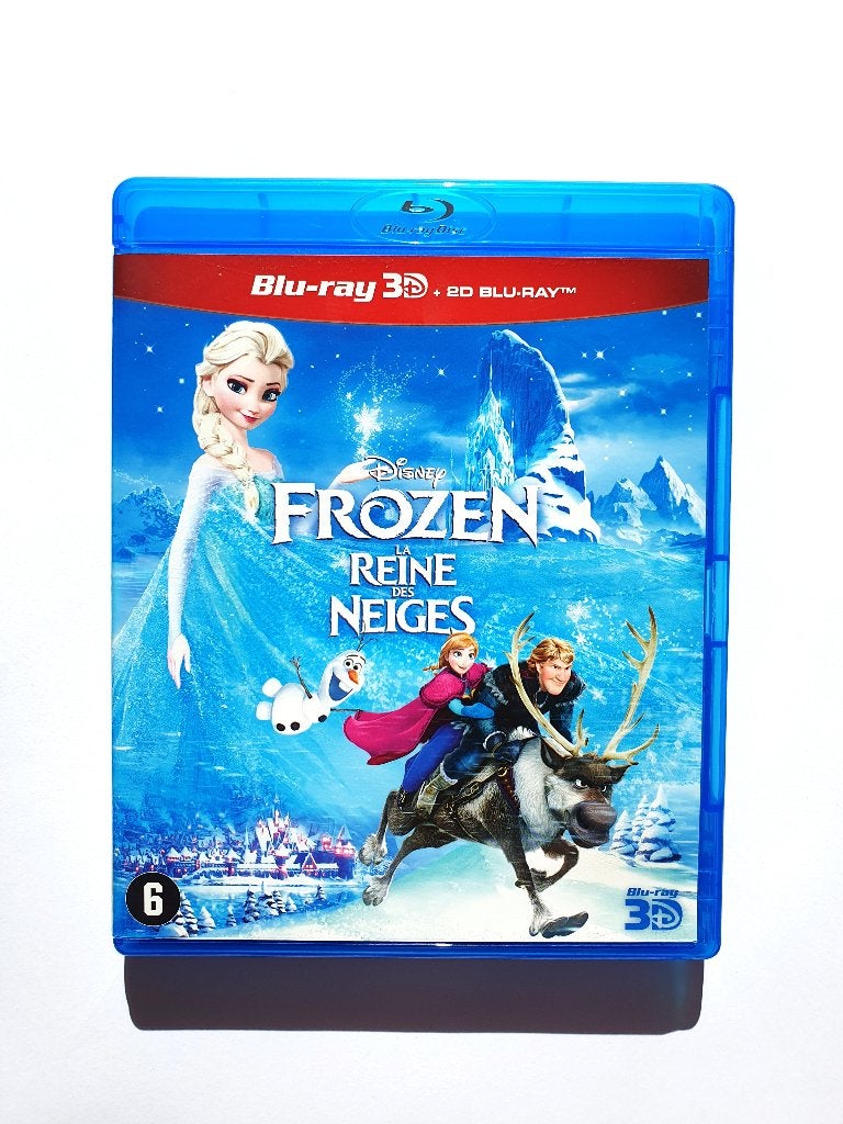 Frozen 3D + 2D - Walt Disney nr 57 (2 disc), Ophalen of Verzenden, Nederlands, Tekenfilms en Animatie, 3D Blu-ray