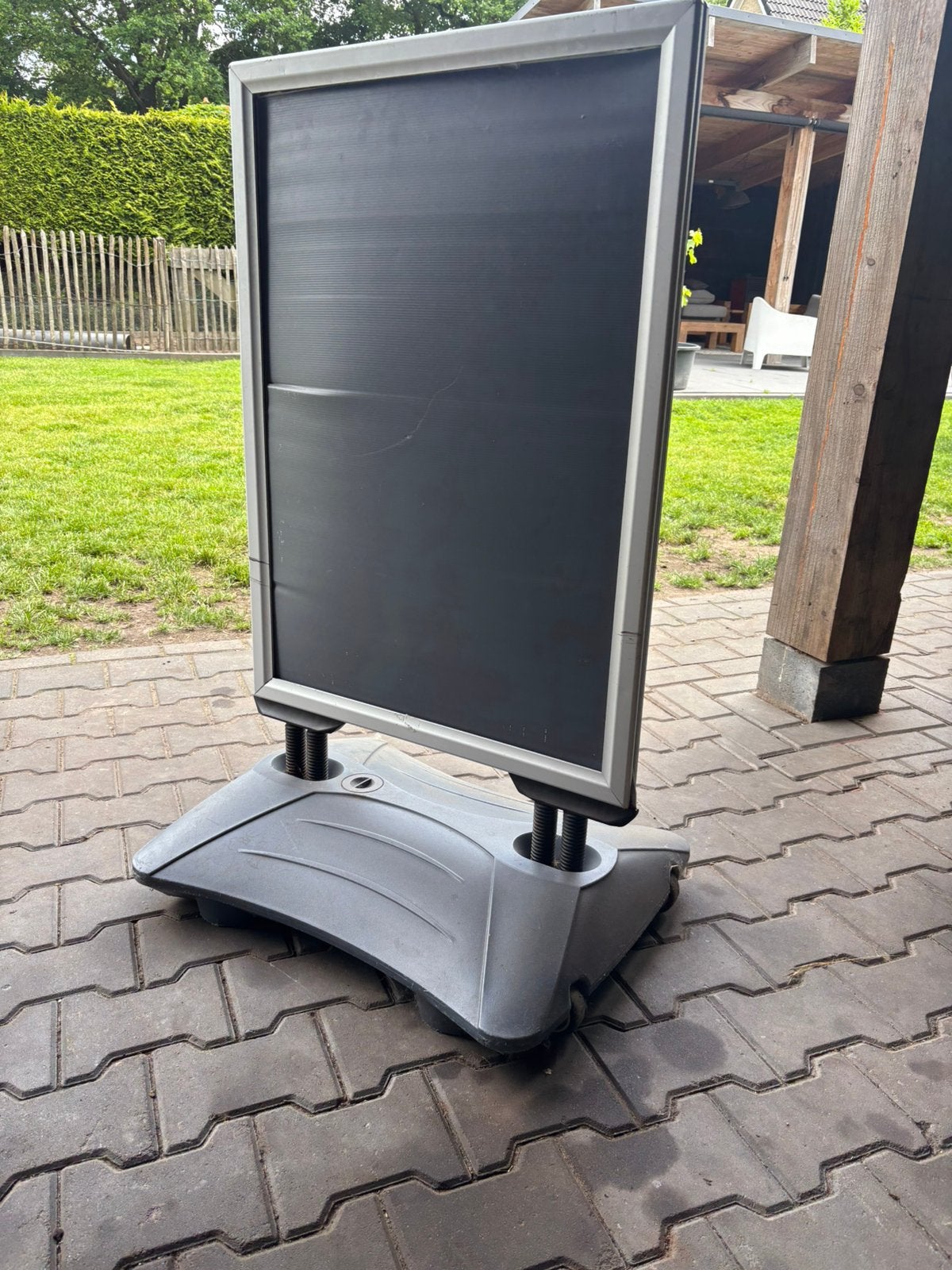 Stoepbord voor reclameuiting, Ophalen, Gebruikt, Reclamebord