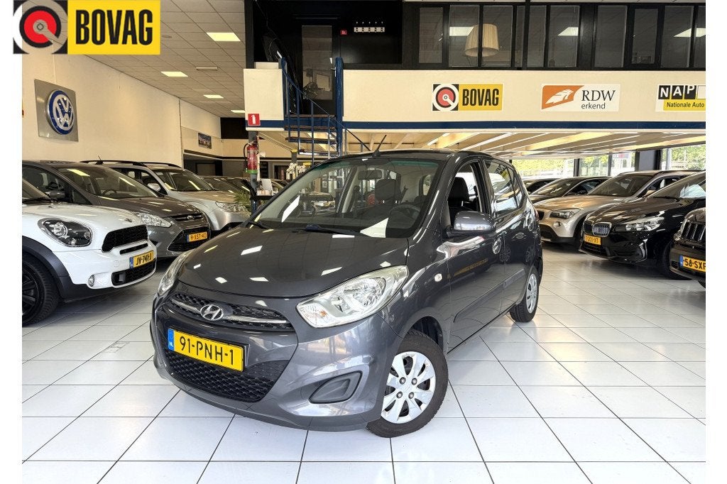 Hyundai i10 1.1 i-Drive (bj 2011), Auto's, Hyundai, 21 km/l, Euro 5, Stof, Gebruikt