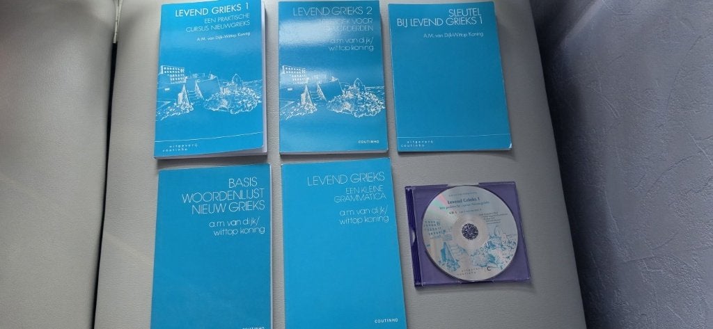 Levend Grieks complete cursus in Nieuw Grieks, Gelezen, Diverse auteurs, Ophalen of Verzenden, Beta