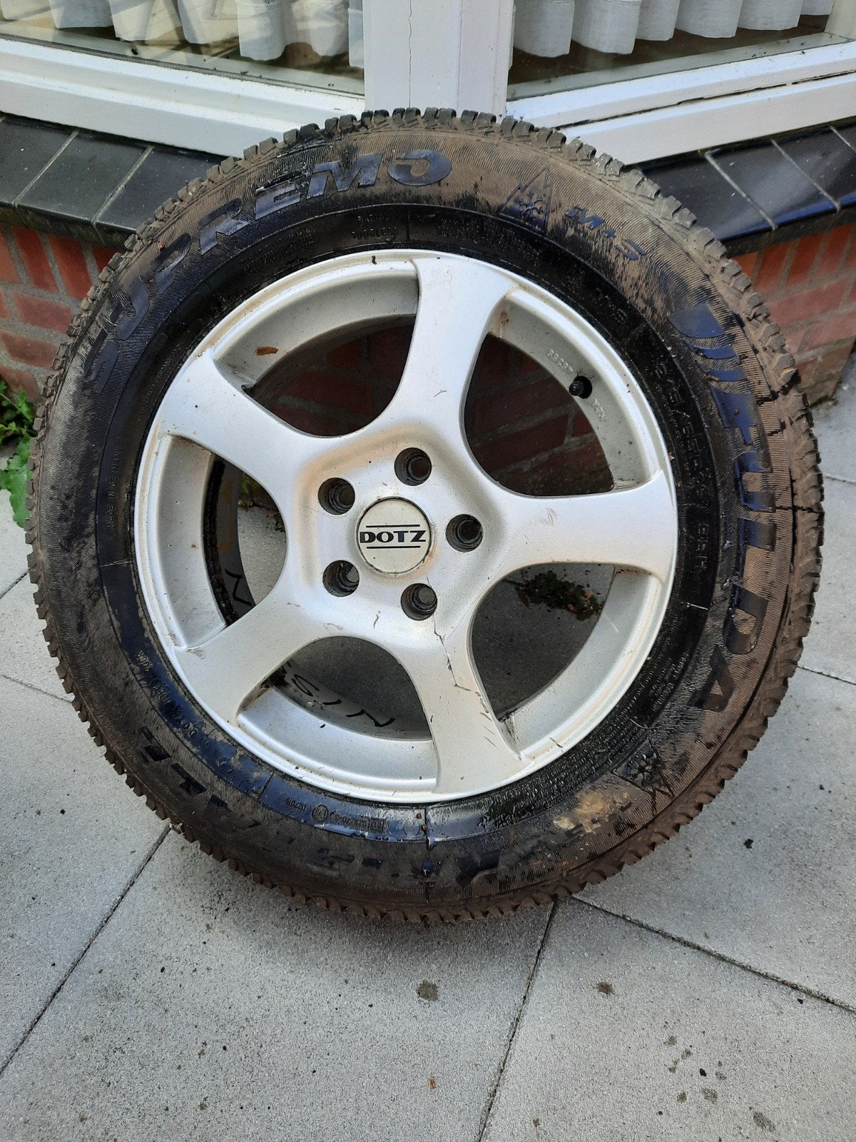 4  wielen., Ophalen, 16 inch, Zomerbanden