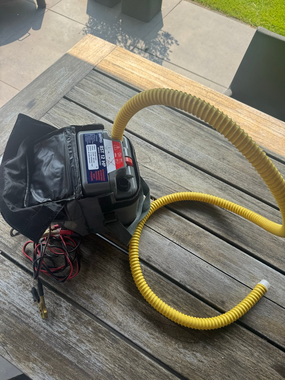 Bravo BST 12 HP elektrische luchtpomp, Ophalen, Zo goed als nieuw, Overige typen
