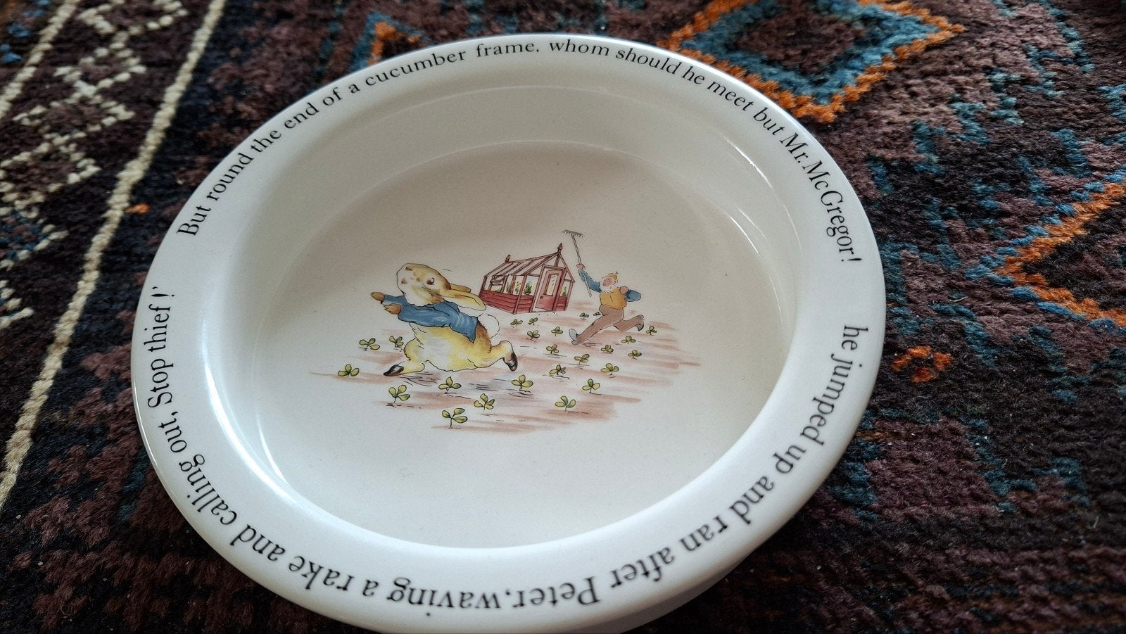 Wedgwood  Peter Rabbit diep bord, Ophalen of Verzenden
