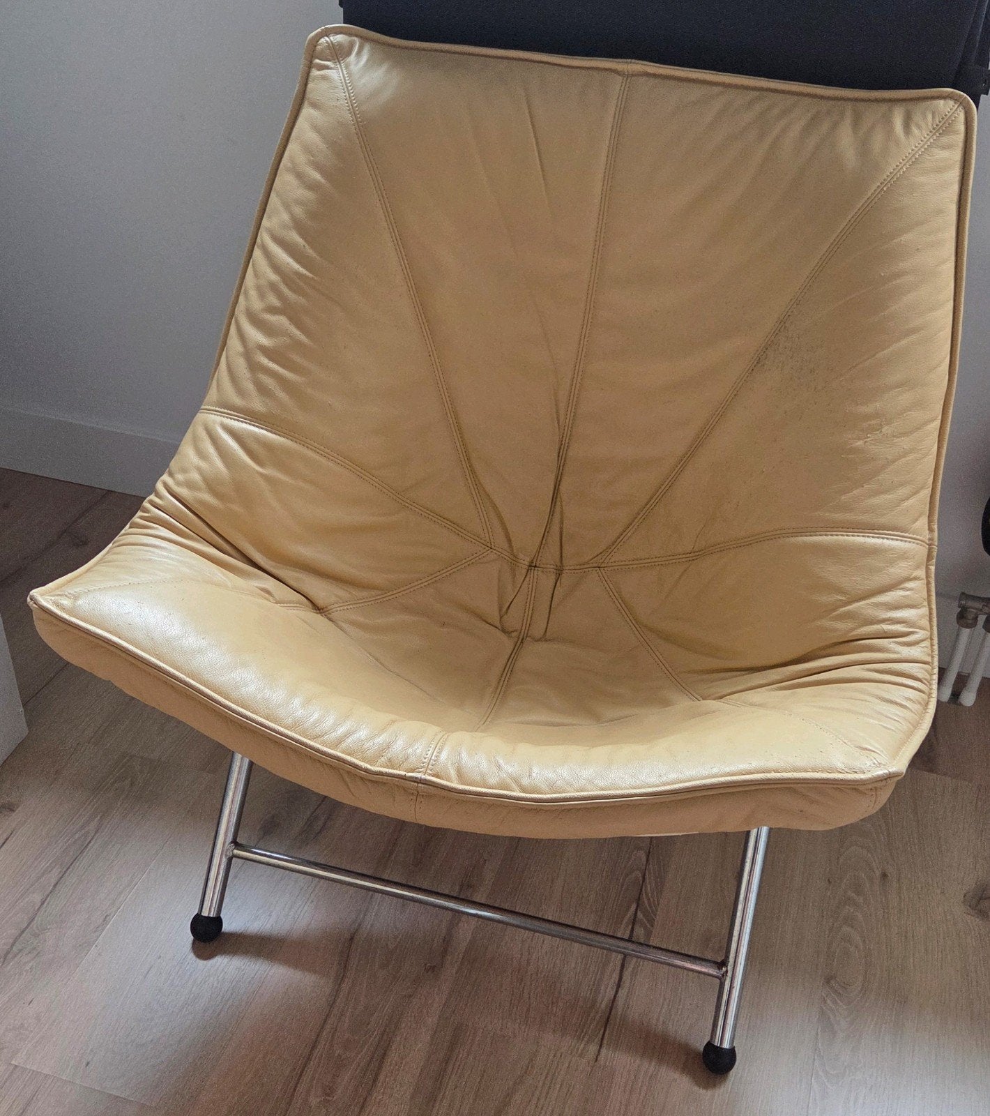 Teun van Zanten molinari, leer en metaal, Ophalen, Gebruikt, Overige kleuren, Design, Modern