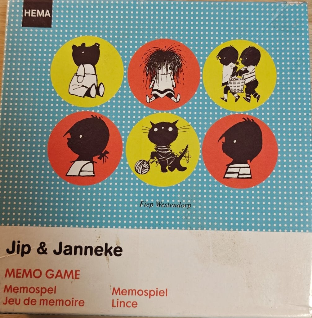 memospel Jip & Janneke, Ophalen, Gebruikt