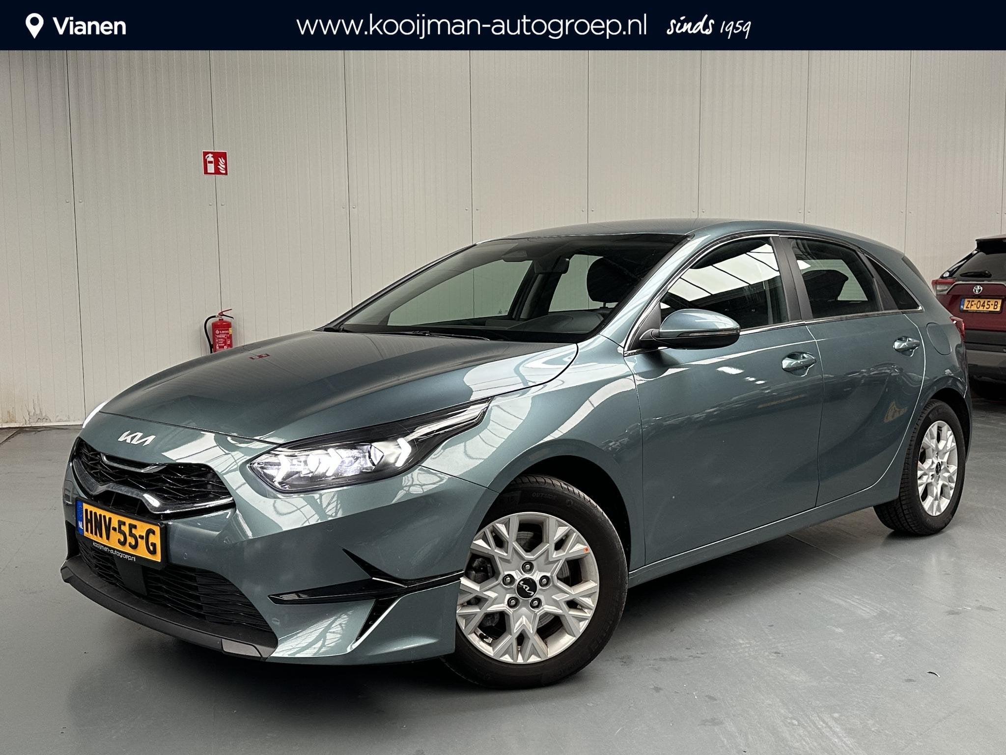 Kia Ceed 1.5 T-GDi DynamicLine, Auto's, Stof, Gebruikt, Euro 6, 4 cilinders