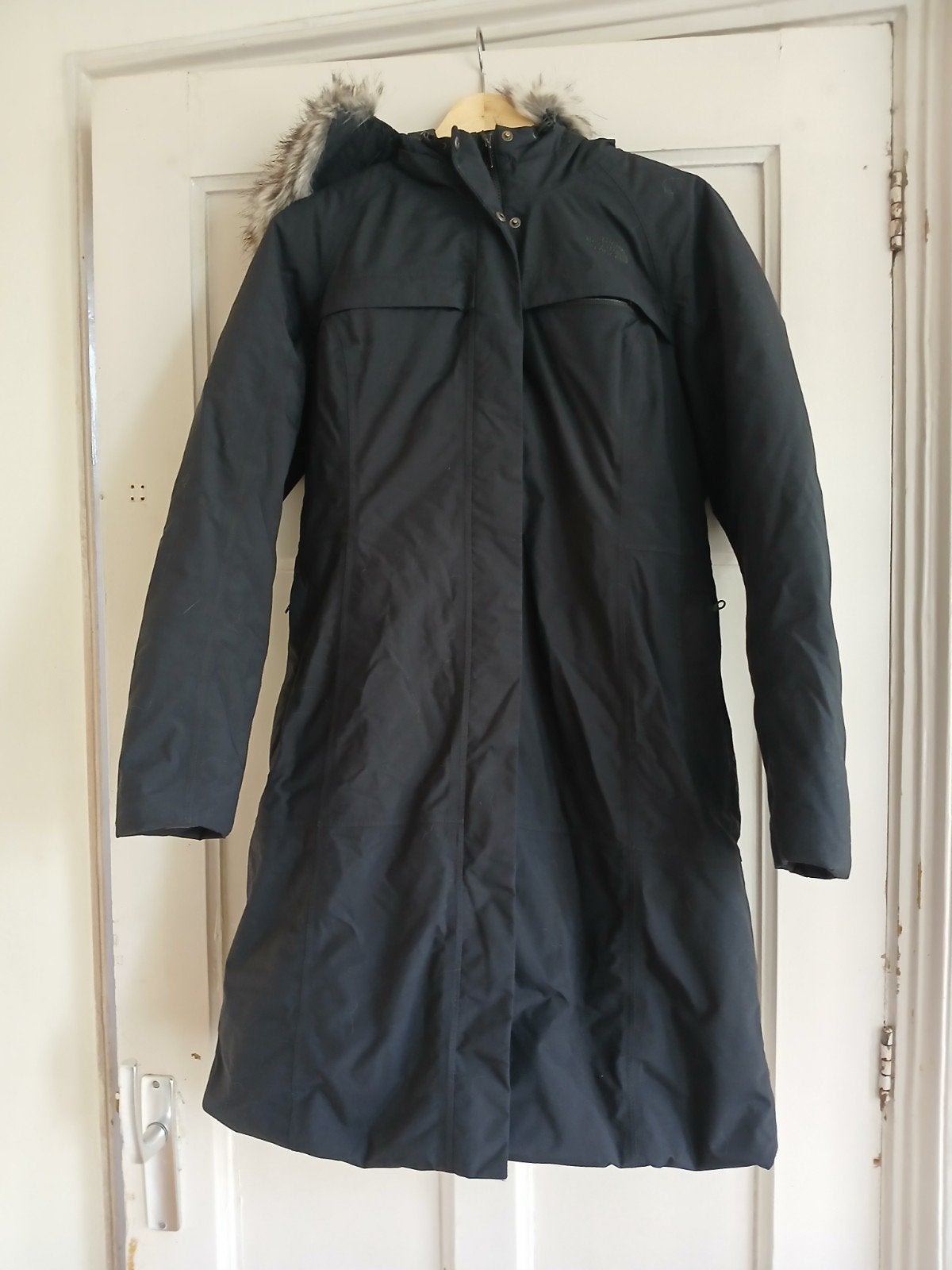 The North Face dons winterjas met afneembare bontkraag, Zwart, Ophalen of Verzenden, The North Face, Maat 36 (S)