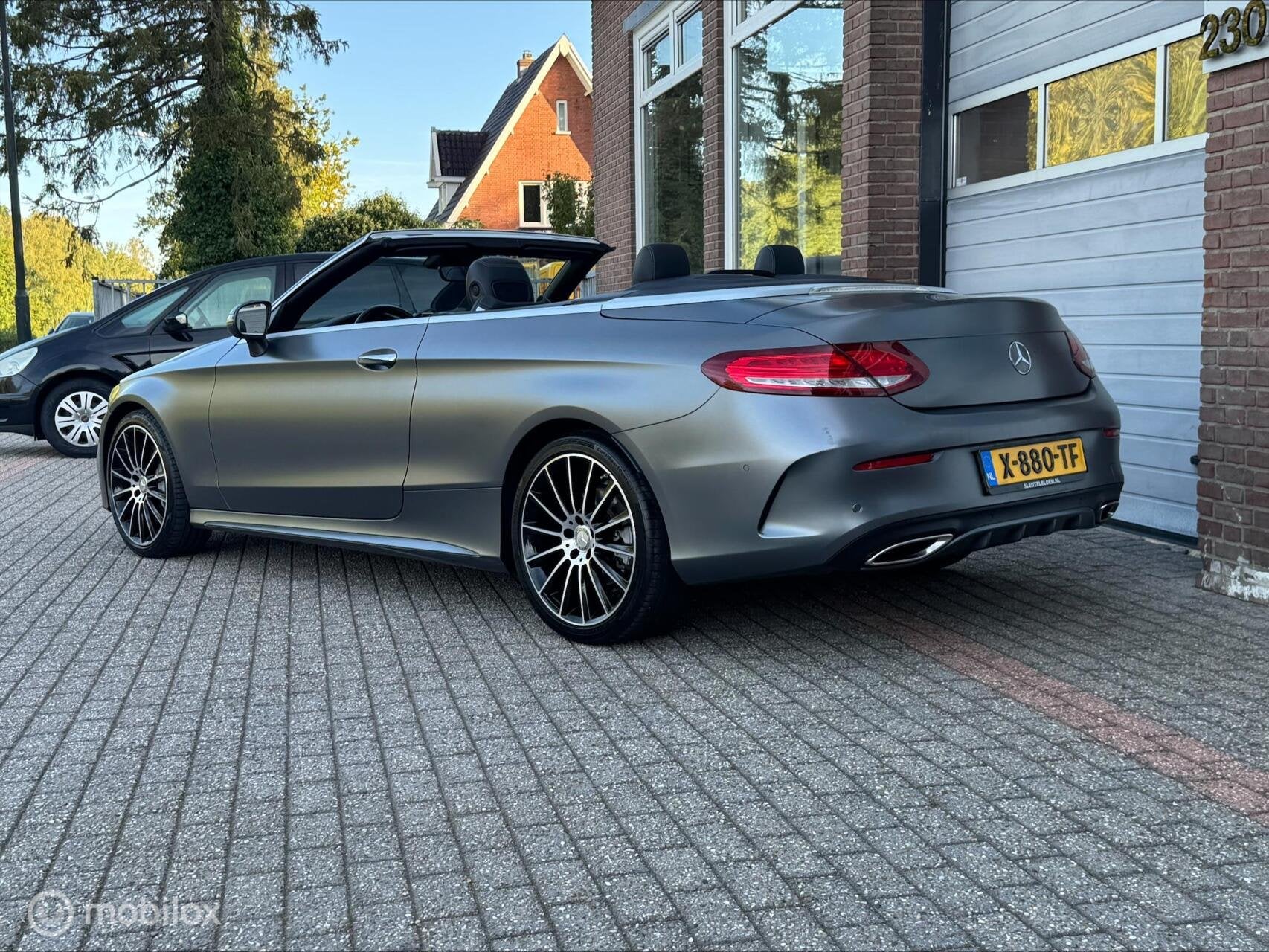 Mercedes C-klasse Cabrio 250 LEDER/ECC-AIRCO/CAMERA/NAVI/VOL, Auto's, Automaat, Achterwielaandrijving, Euro 6, Cabriolet