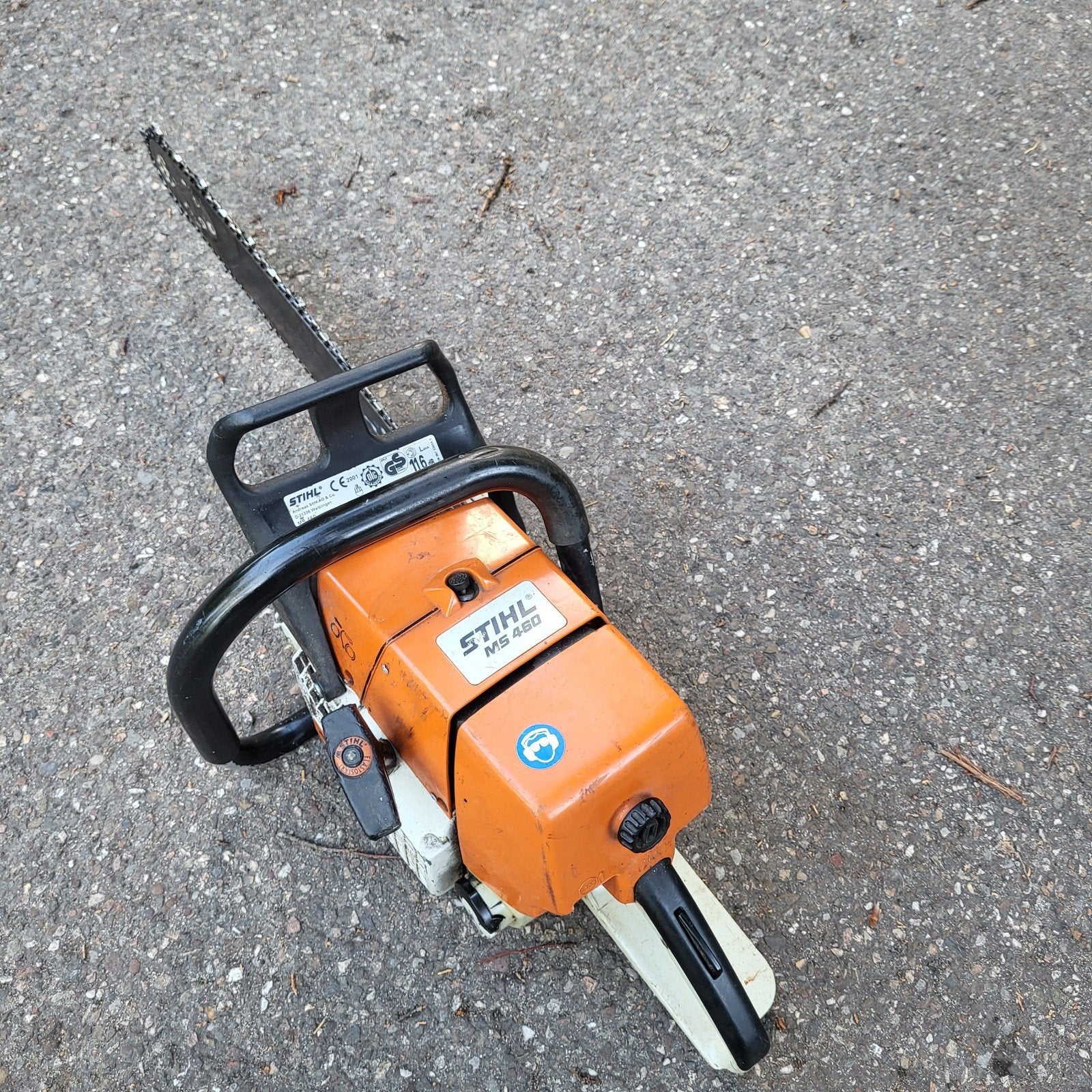 Stihl ms460 kettingzaag, Ophalen of Verzenden, Gebruikt, Benzine