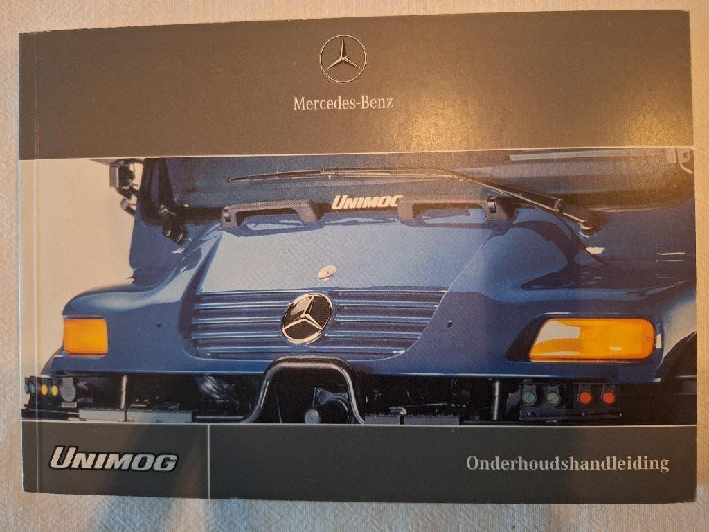 Mercedes Unimog onderhoudshandleiding U300 U400 U500 2001, Auto diversen, Ophalen of Verzenden