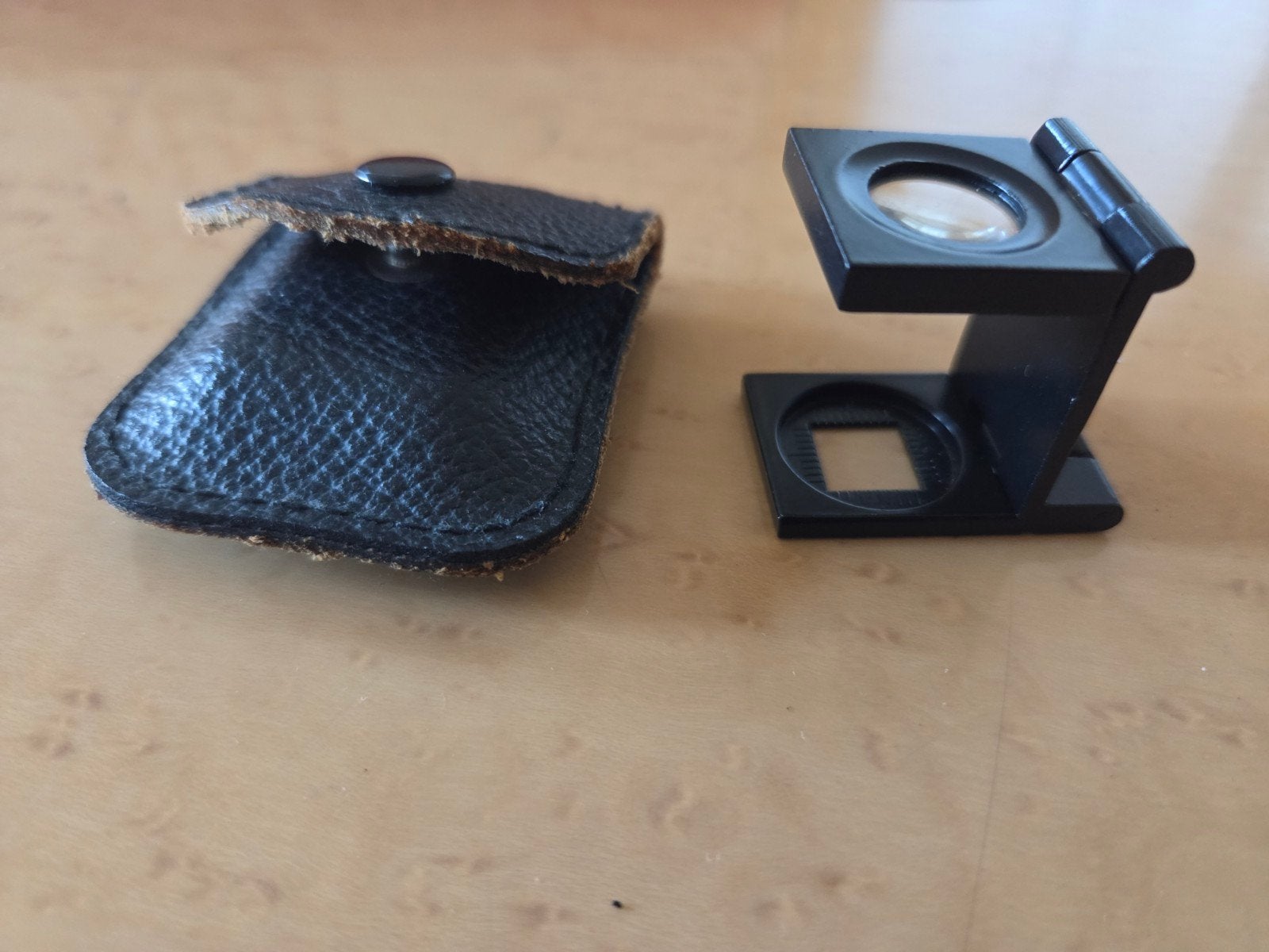 Vergrootglas in etui, Ophalen of Verzenden