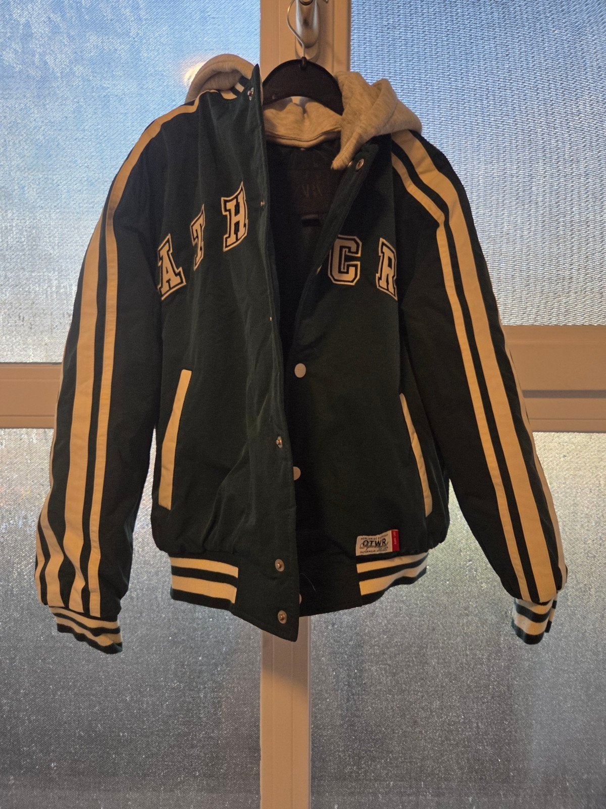 Stoere jongens jas ZARA maat 140, Ophalen, Tweedehands, Jas | textiel