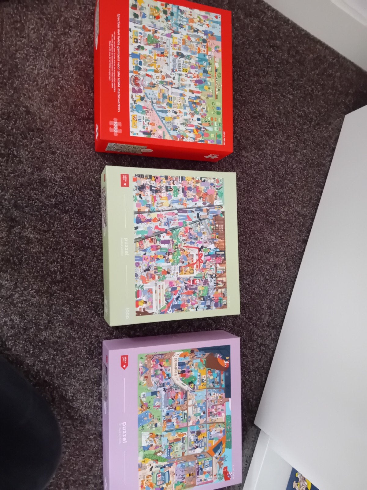 HEMA Puzzel 1000 stukjes - Limited Edition, Ophalen of Verzenden, 500 t/m 1500 stukjes, Nieuw, Legpuzzel