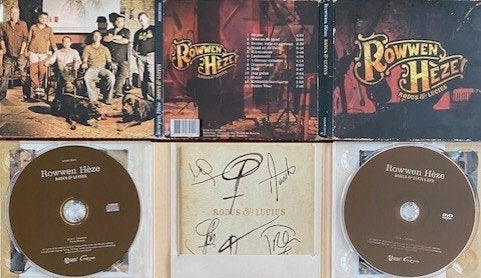 Rowwen Hèze Rodus&Lucius:cd+dvd-digipack-2006-gesigneerd, Ophalen of Verzenden, Zo goed als nieuw, Digipak, Streekmuziek