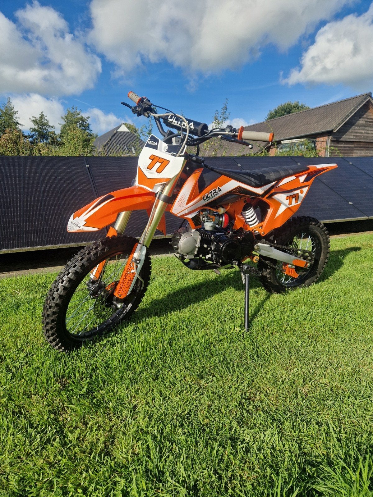 Nette Ultra Motorcross 125cc 4T Schakel Pitbike, Ophalen, Gebruikt, 125 cc, Pitbike