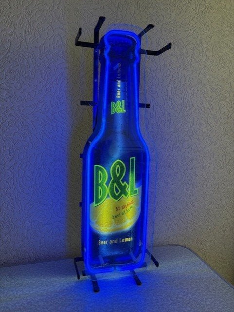 NEON reclame B & L Beer, Ophalen, Gebruikt, Overige typen, Overige merken