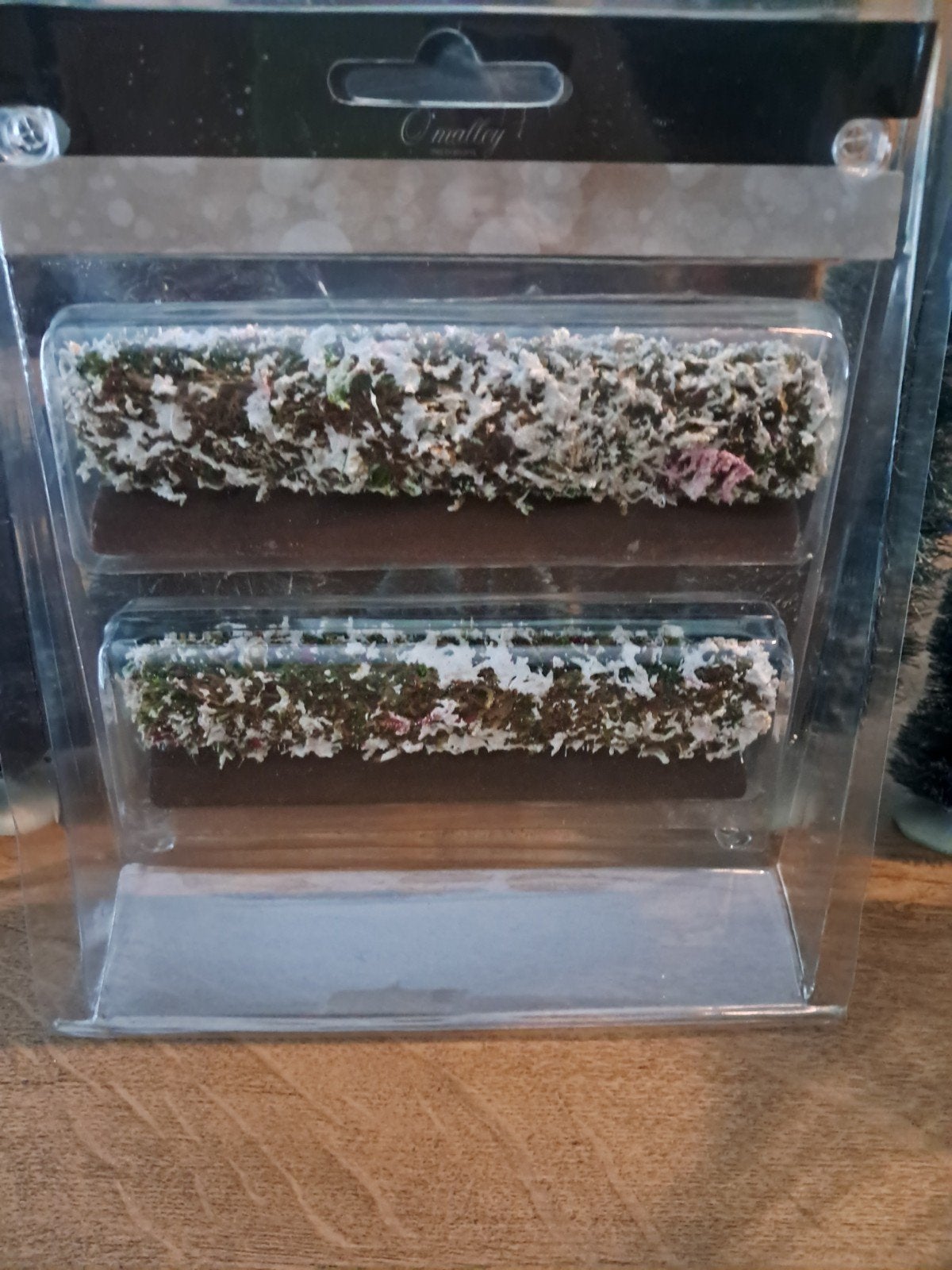 kerstdorp haag 16cm 2 stuks, Ophalen, Nieuw