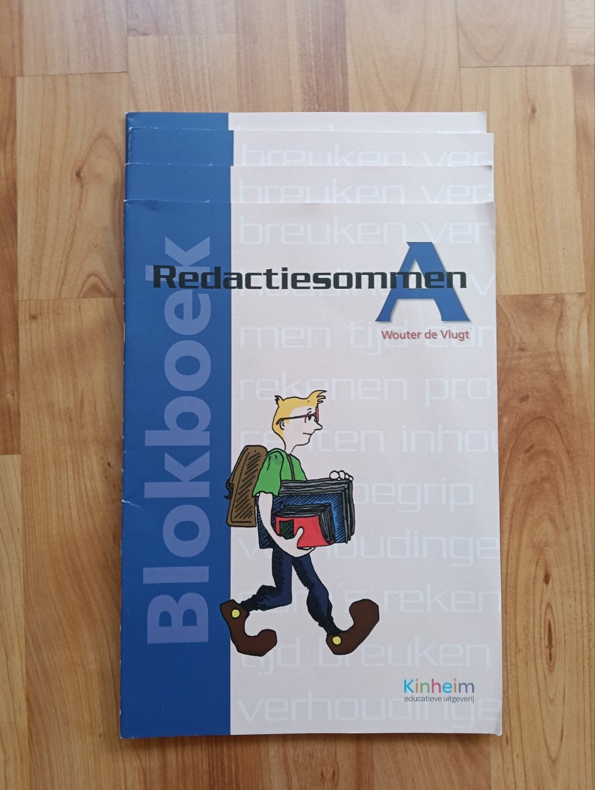 Redactiesommen A Blokboek - Wouter de Vlugt, Gelezen, Overige vakken, Wouter de Vlugt, Ophalen of Verzenden