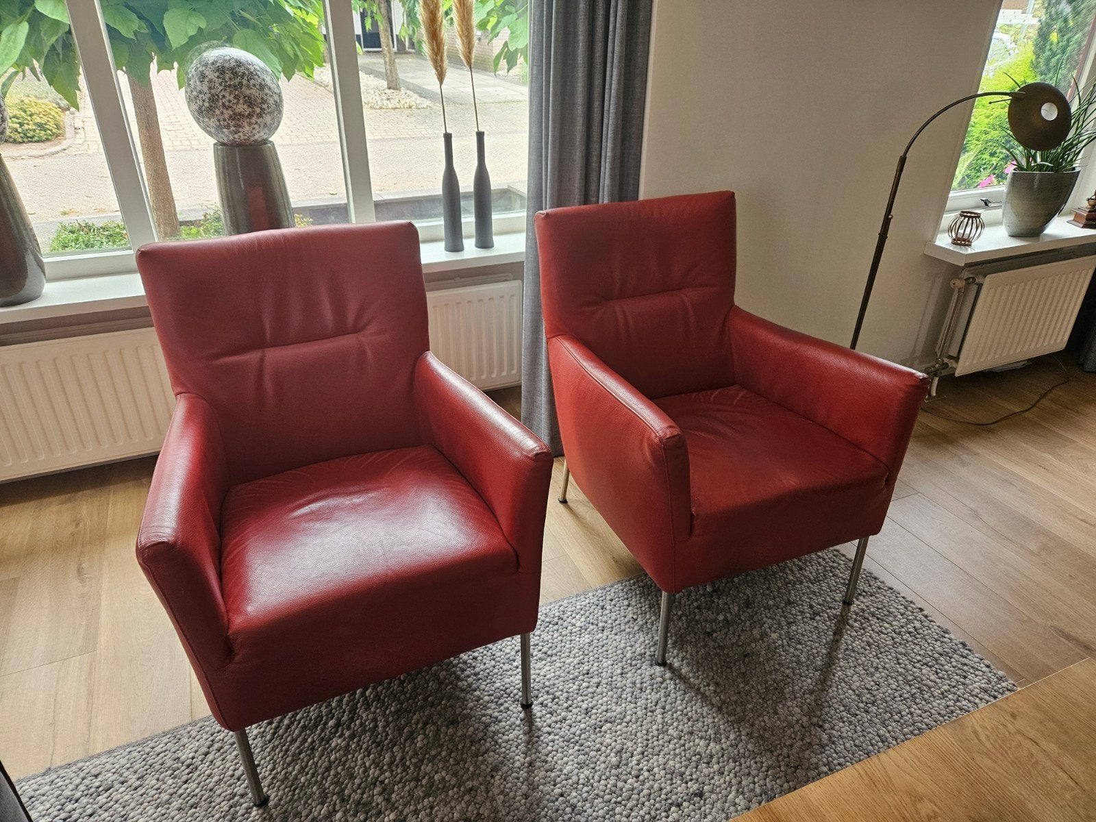 Twee fauteuils, Huis en Inrichting, Ophalen, Gebruikt, 75 tot 100 cm, 50 tot 75 cm