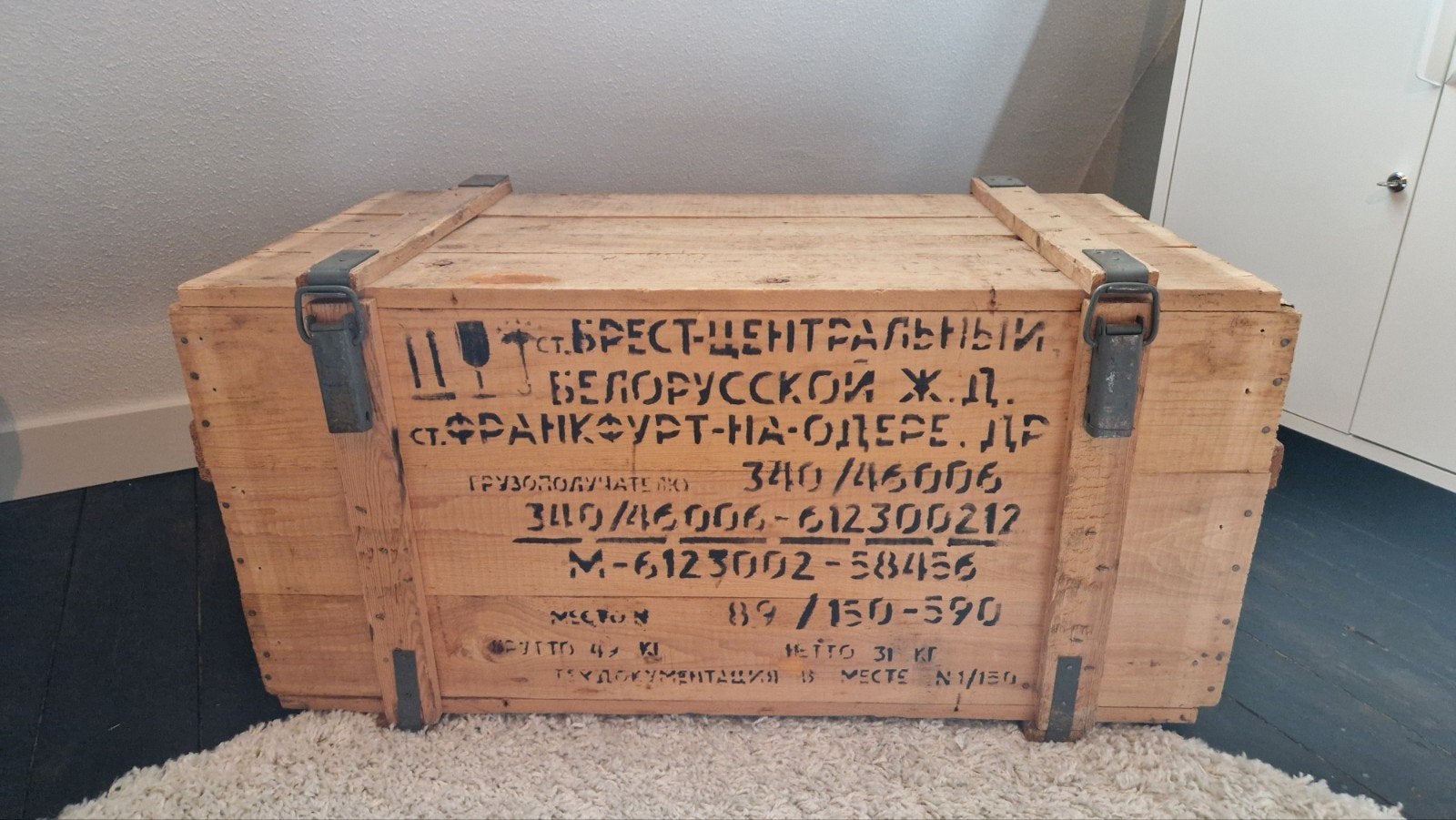 Russische legerkist, Ophalen of Verzenden
