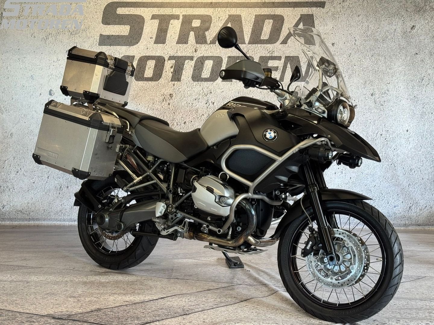 BMW R 1200 GS ADVENTURE ABS-ASC-ESA (bj 2012) triple black, Motoren, Motoren | BMW, Bedrijf, Overig, 2 cilinders