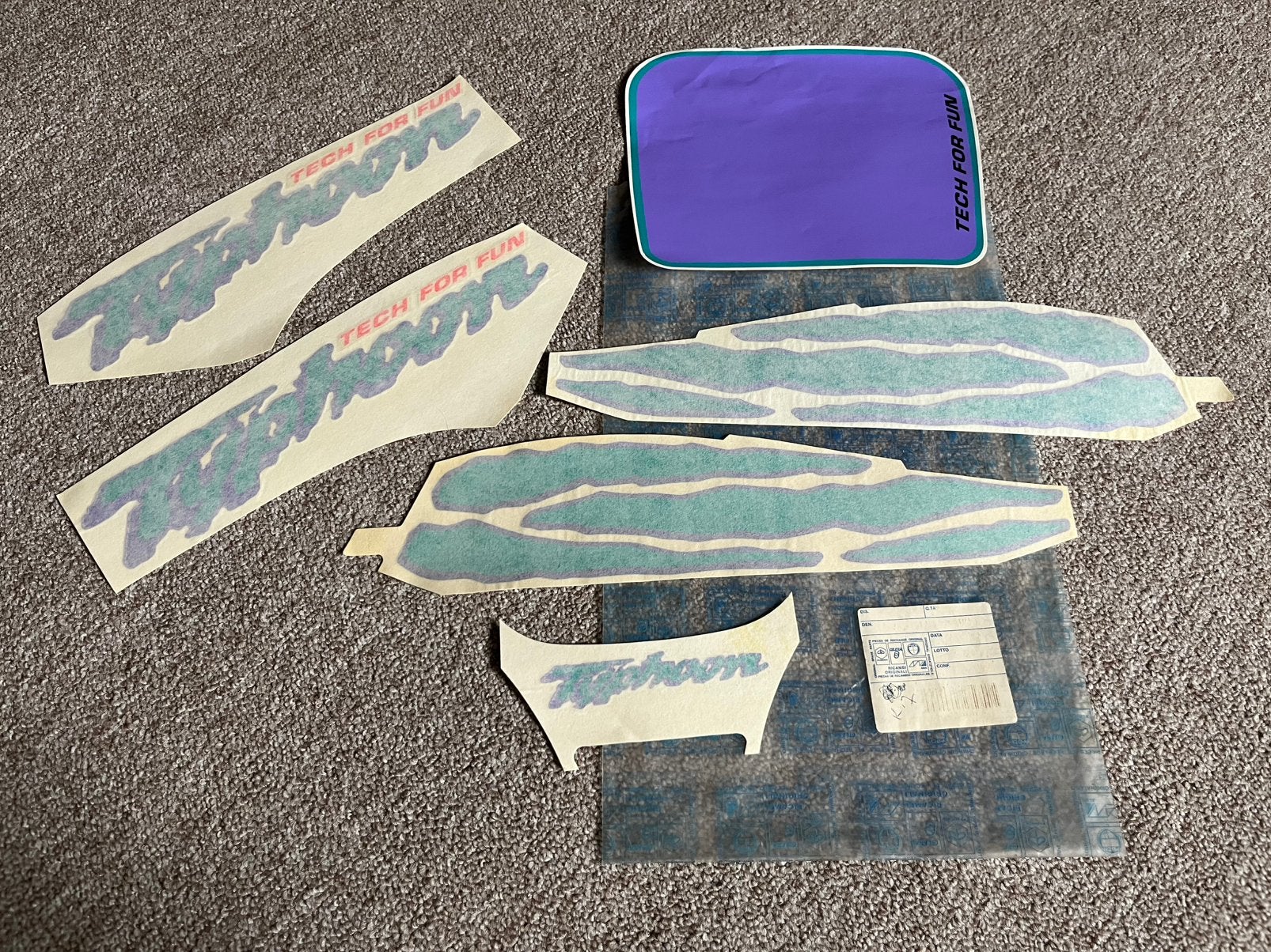 NOS New Old Stock stickers + onderdelen Piaggio Aprilia, Ophalen of Verzenden