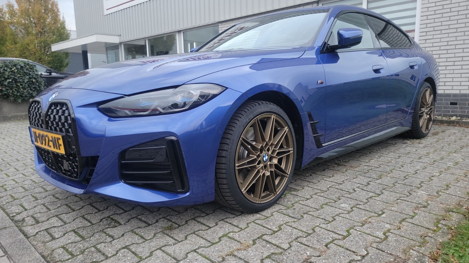 BMW Breedset Winter 19 inch, Gebruikt, 255 mm, Banden en Velgen, Winterbanden