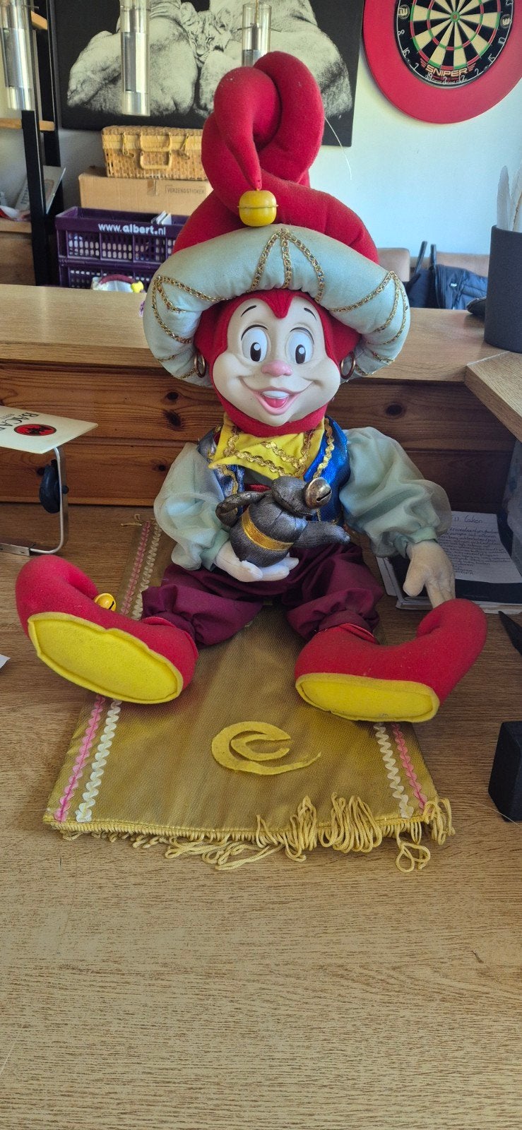 oude efteling pop, Ophalen, Beeldje of Poppetje