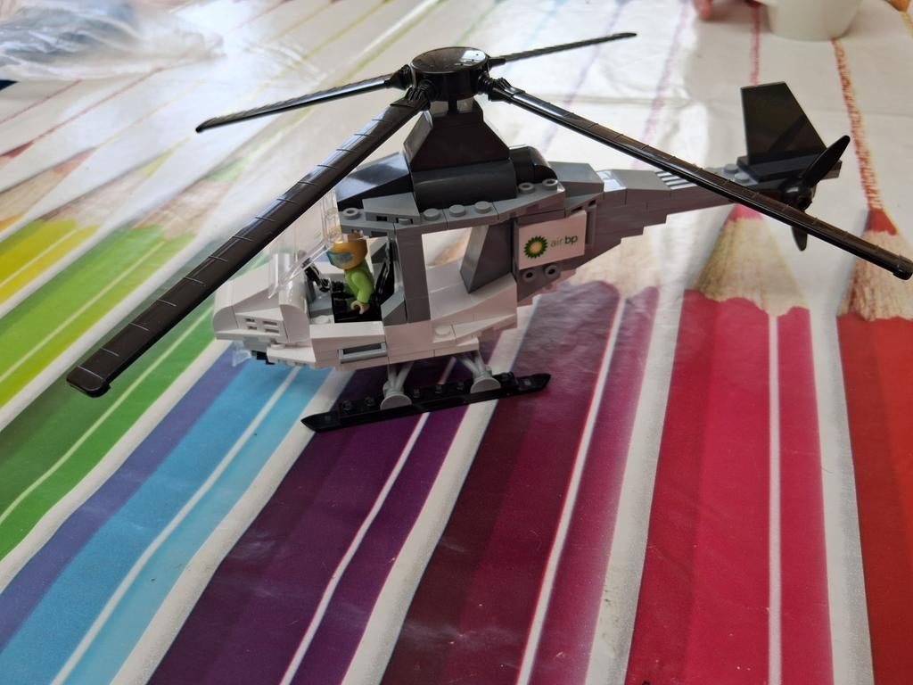 Cobi bouwstenen set helikopter met tankwagentje, Ophalen of Verzenden, Gebruikt, Overige merken