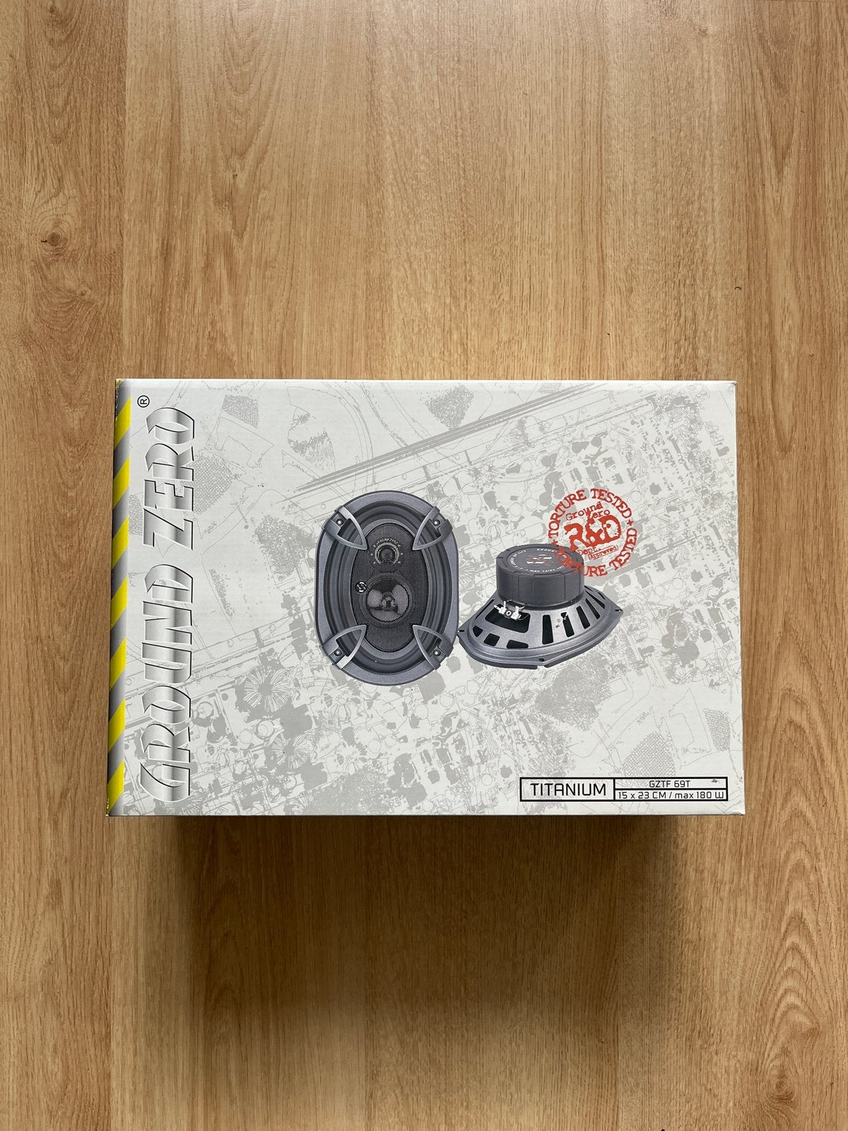Ground Zero Titanium GZTC 69T Speaker Set, Ophalen of Verzenden, Nieuw