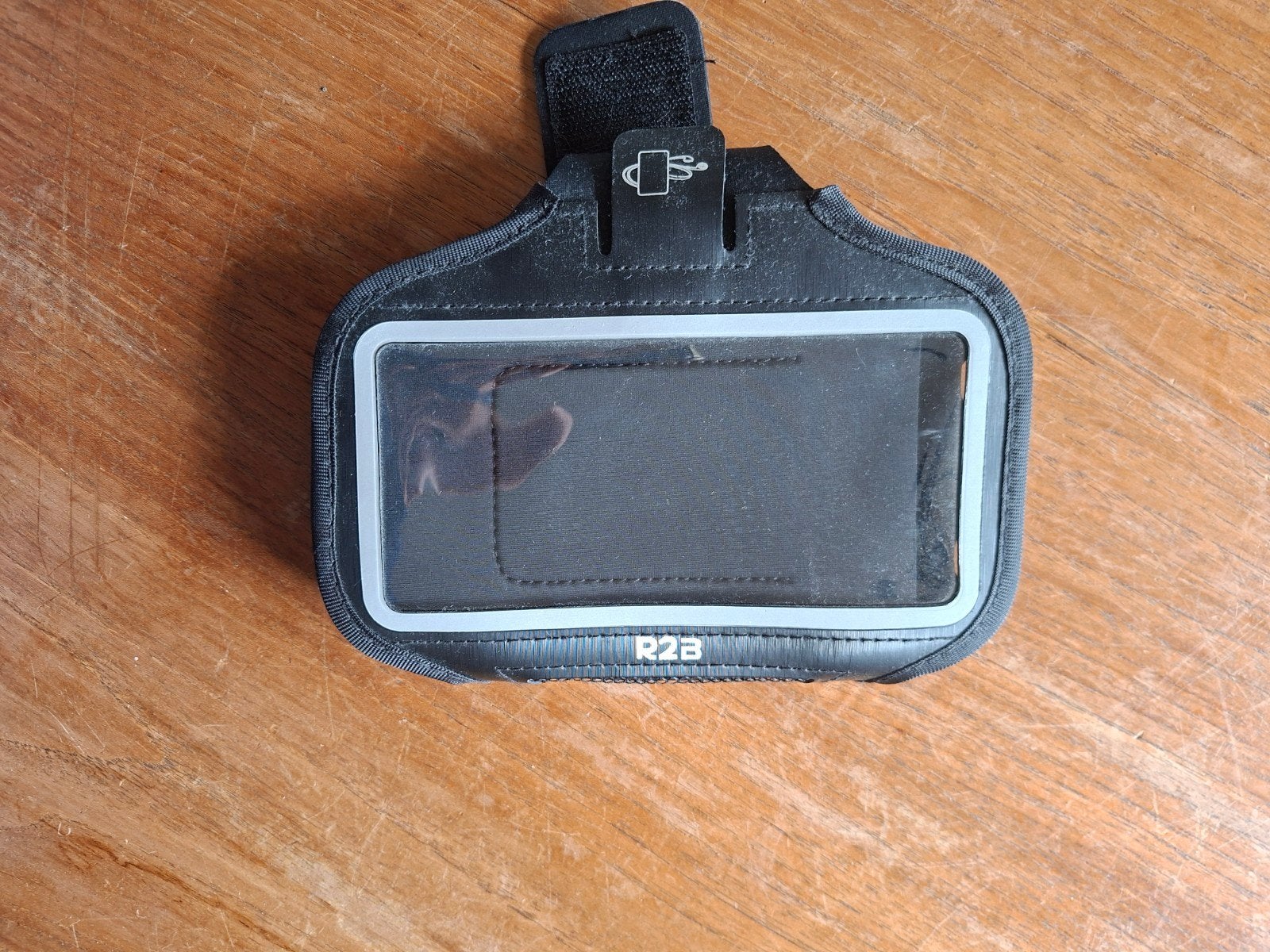 R2B hardloop armband voor telefoon - 1x gedragen, Overige merken, Ophalen of Verzenden, Zo goed als nieuw, Snelheids- of Stappenmeter