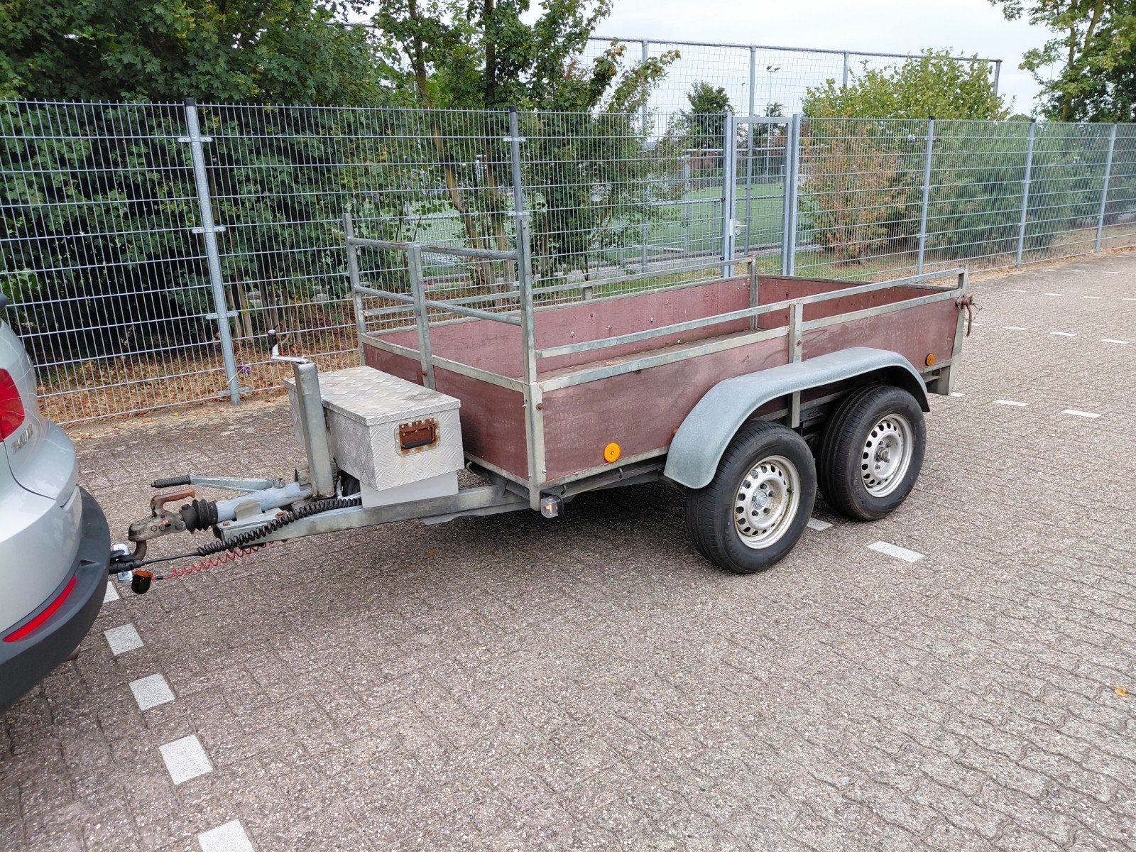 Hapert tandemasser 2000kg met disselbak, Auto diversen, Aanhangers en Bagagewagens, Ophalen