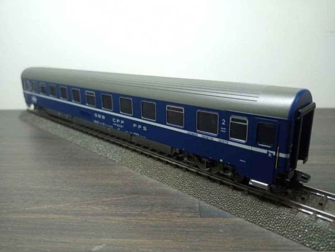 Marklin 43610 - Slaaprijtuig Eurofima (SBB). New in box., Wisselstroom, Ophalen of Verzenden, Märklin, Nieuw